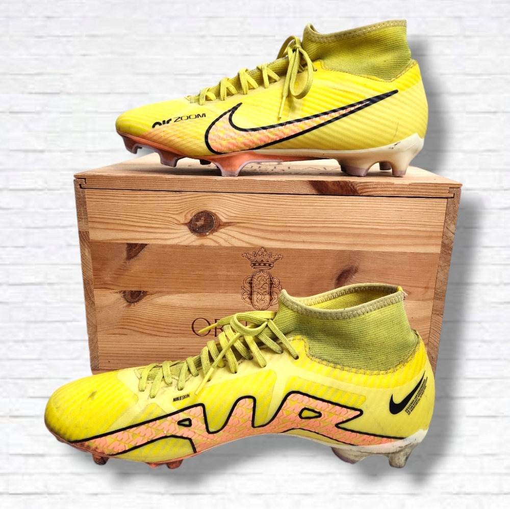 Nike Zoom Mercurial Superfly 9 Elite SG-Pro AC Yellow Cleats DJ5166-781 10.5M